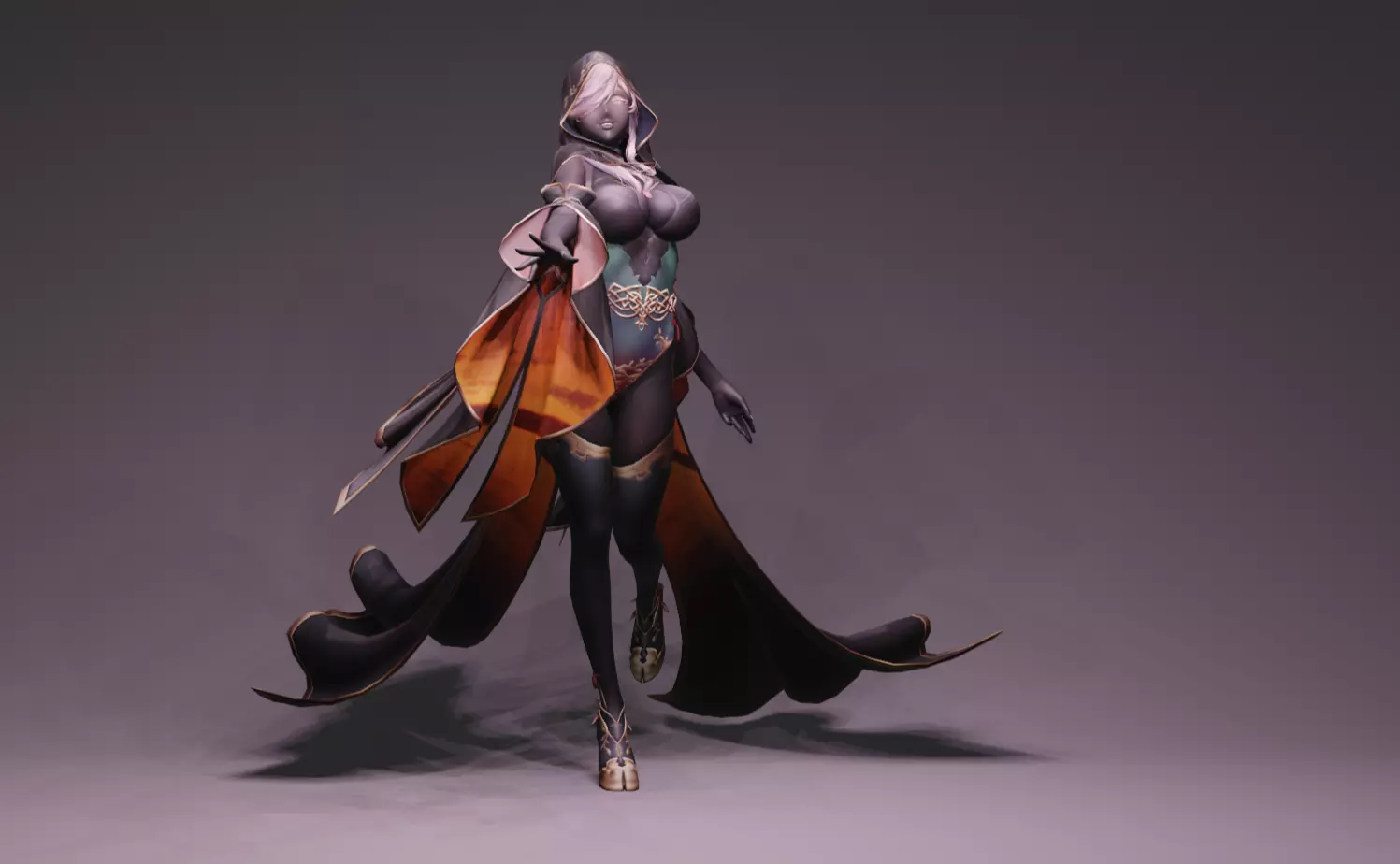 Anime Character - Unique 23 3D model_0