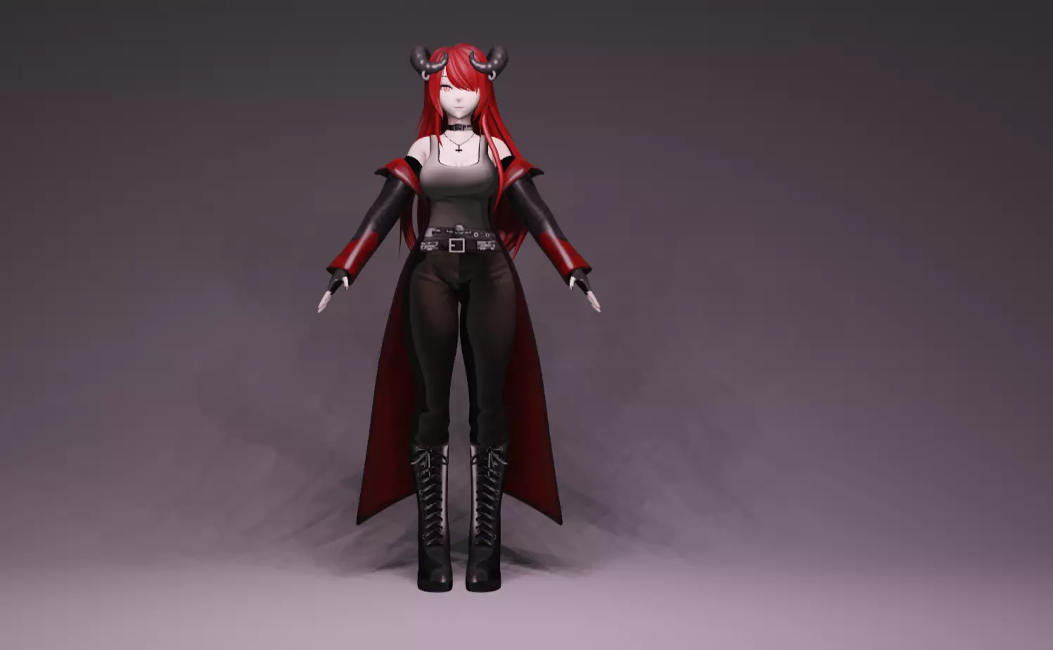 Anime Character - Unique 24 3D model_0