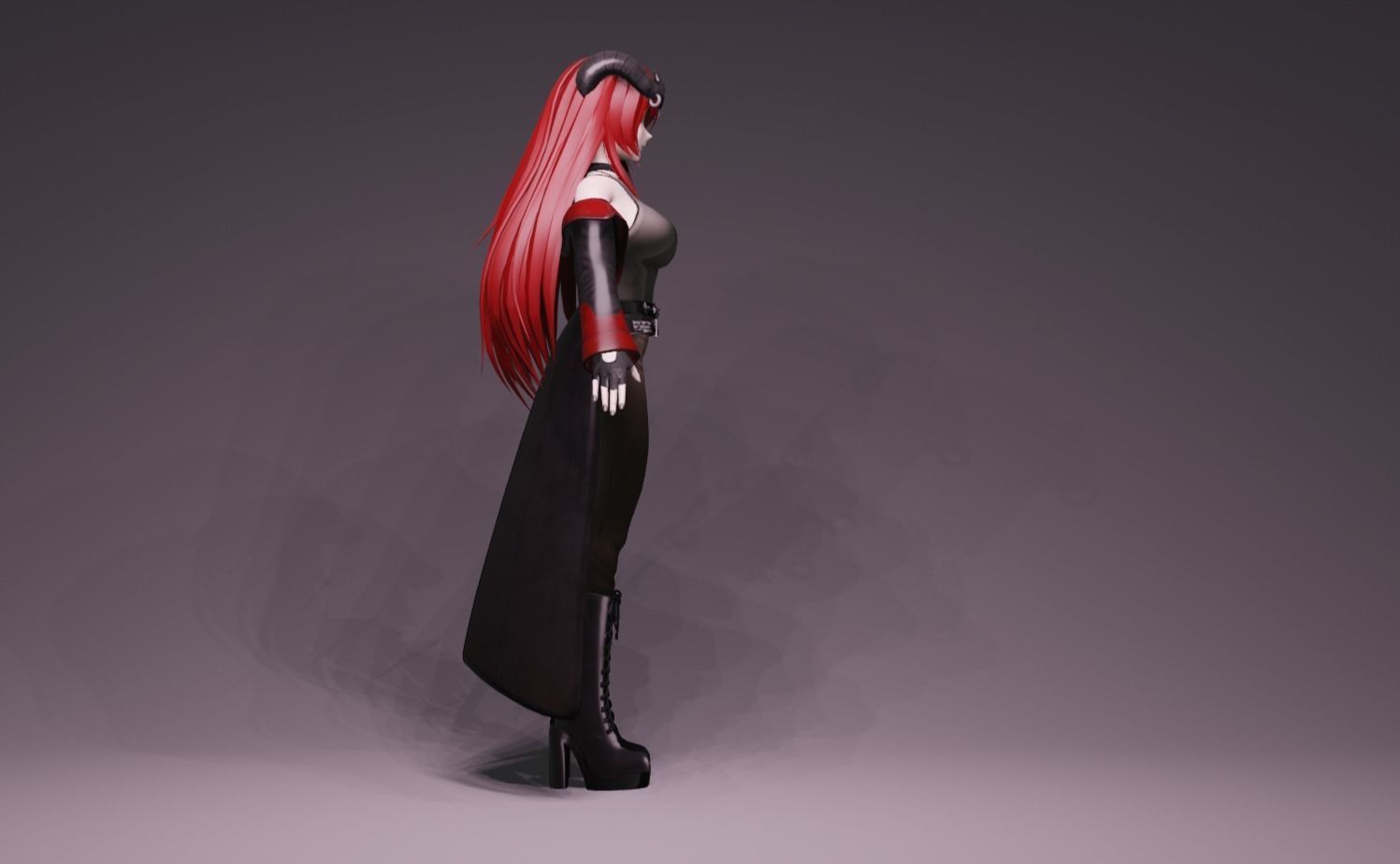 Anime Character - Unique 24 3D model_2