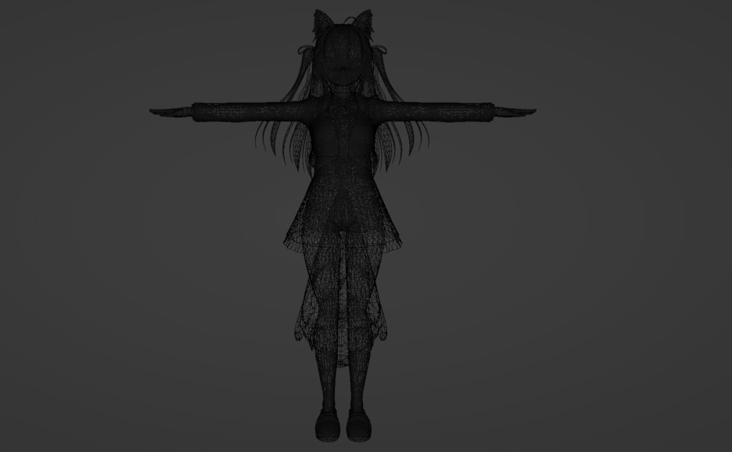 Anime Character - Unique 25 3D model_18