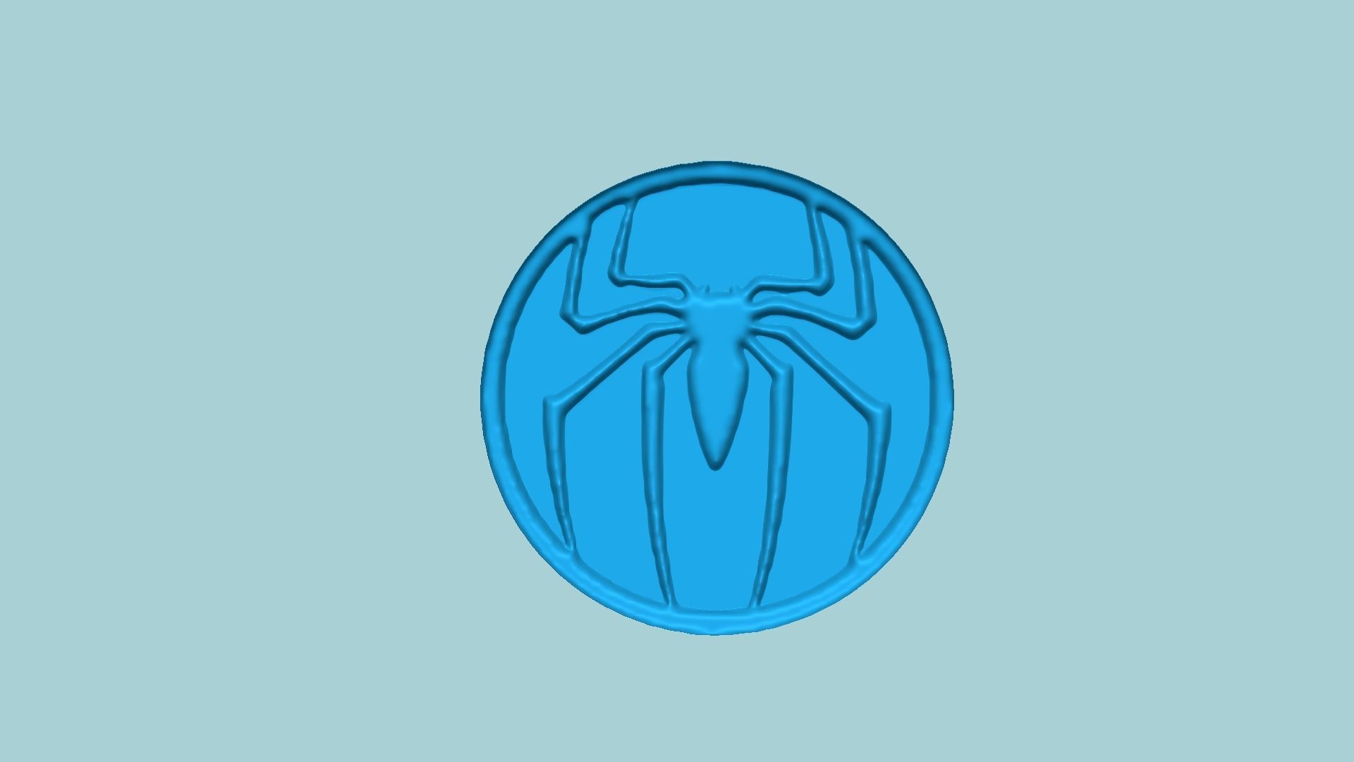 Stamp 108 Spiderman Icon - Fondant Decoration Maker Toy 3D print model_5