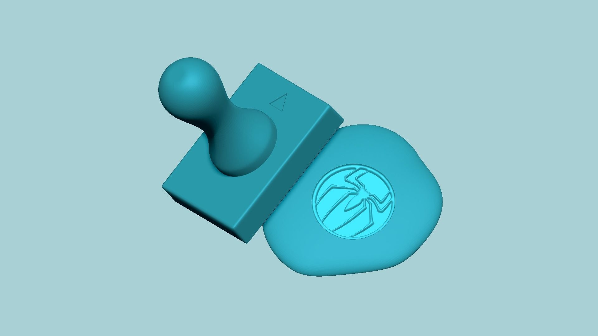 Stamp 108 Spiderman Icon - Fondant Decoration Maker Toy 3D print model_6