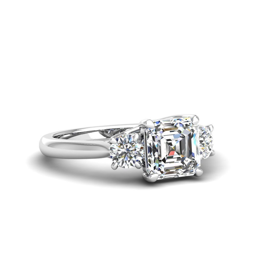 Engagement ring Kelly ascher 3D print model_21