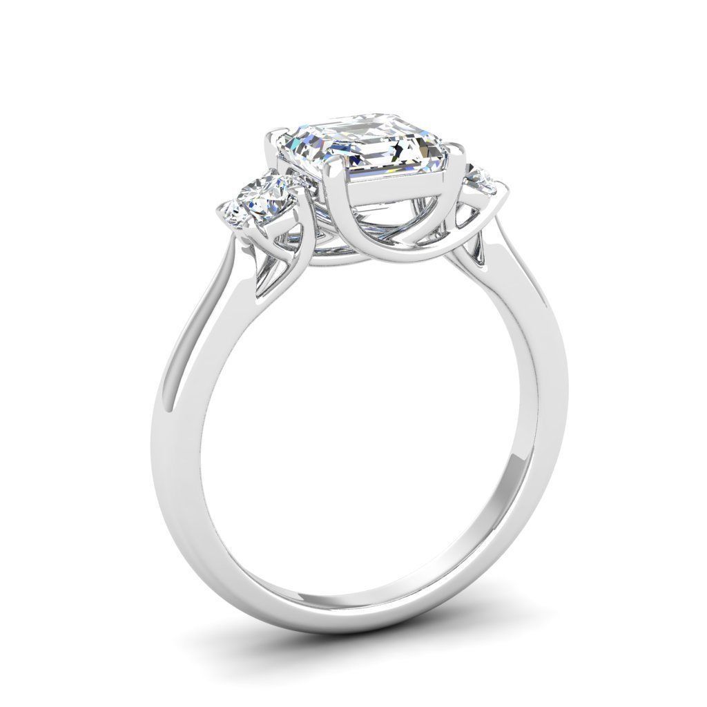 Engagement ring Kelly ascher 3D print model_11