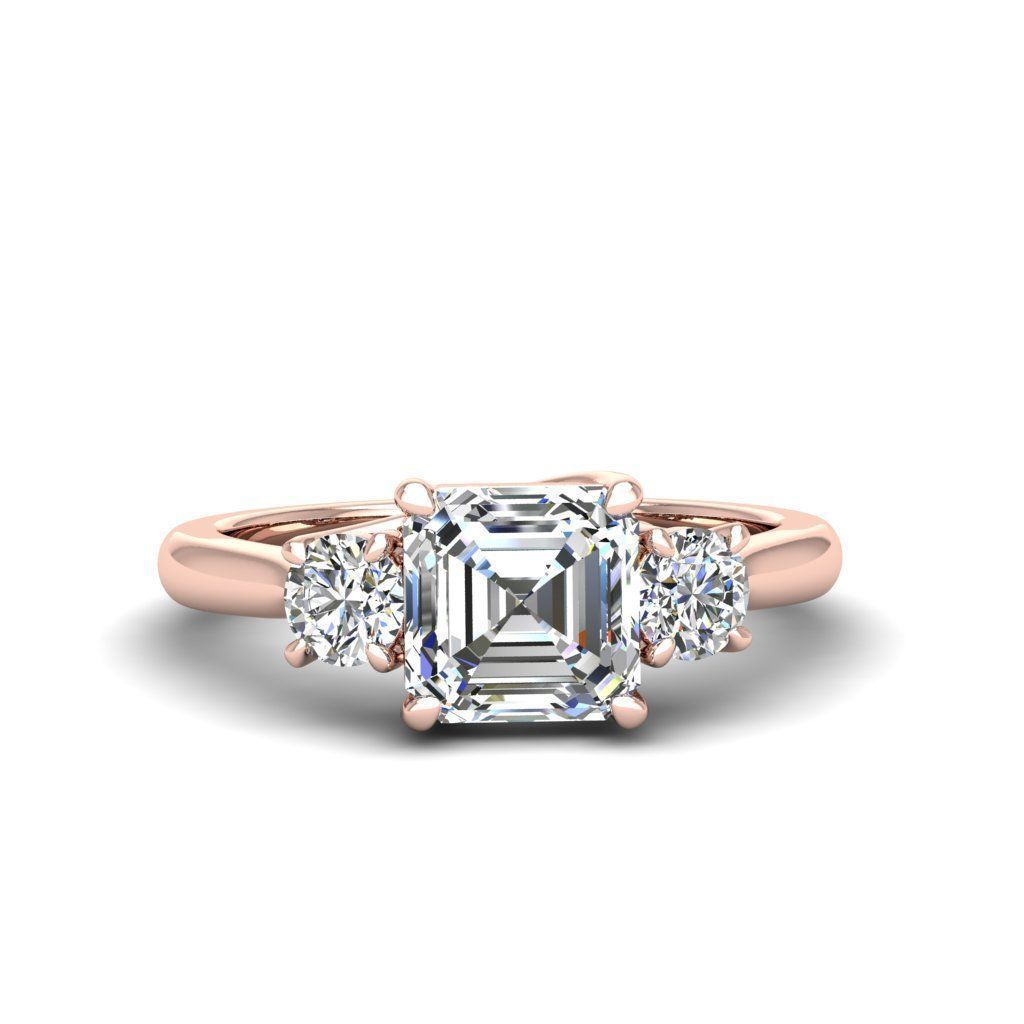 Engagement ring Kelly ascher 3D print model_23