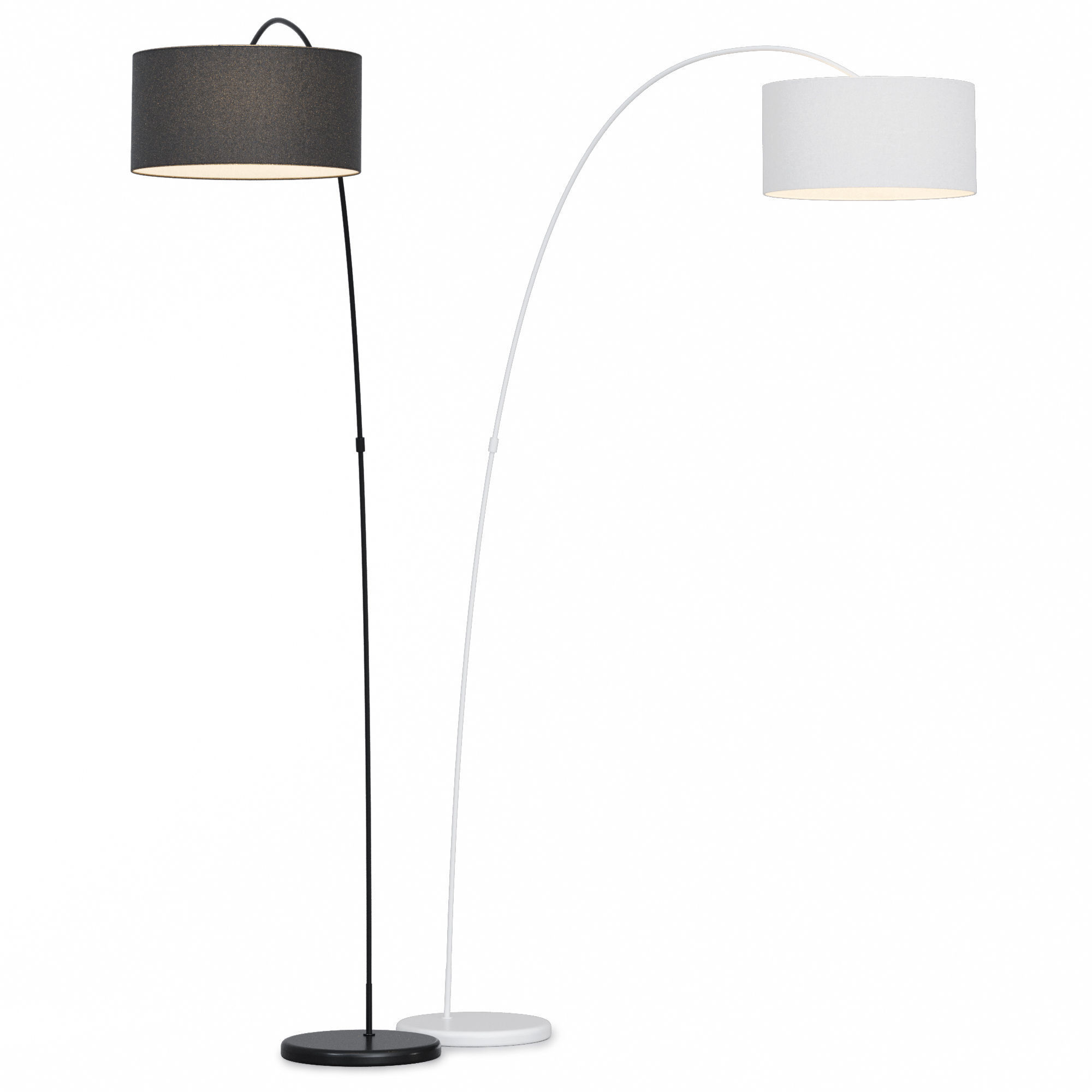 Floor lamp Faro Barcelona PAPUA 3D model_3