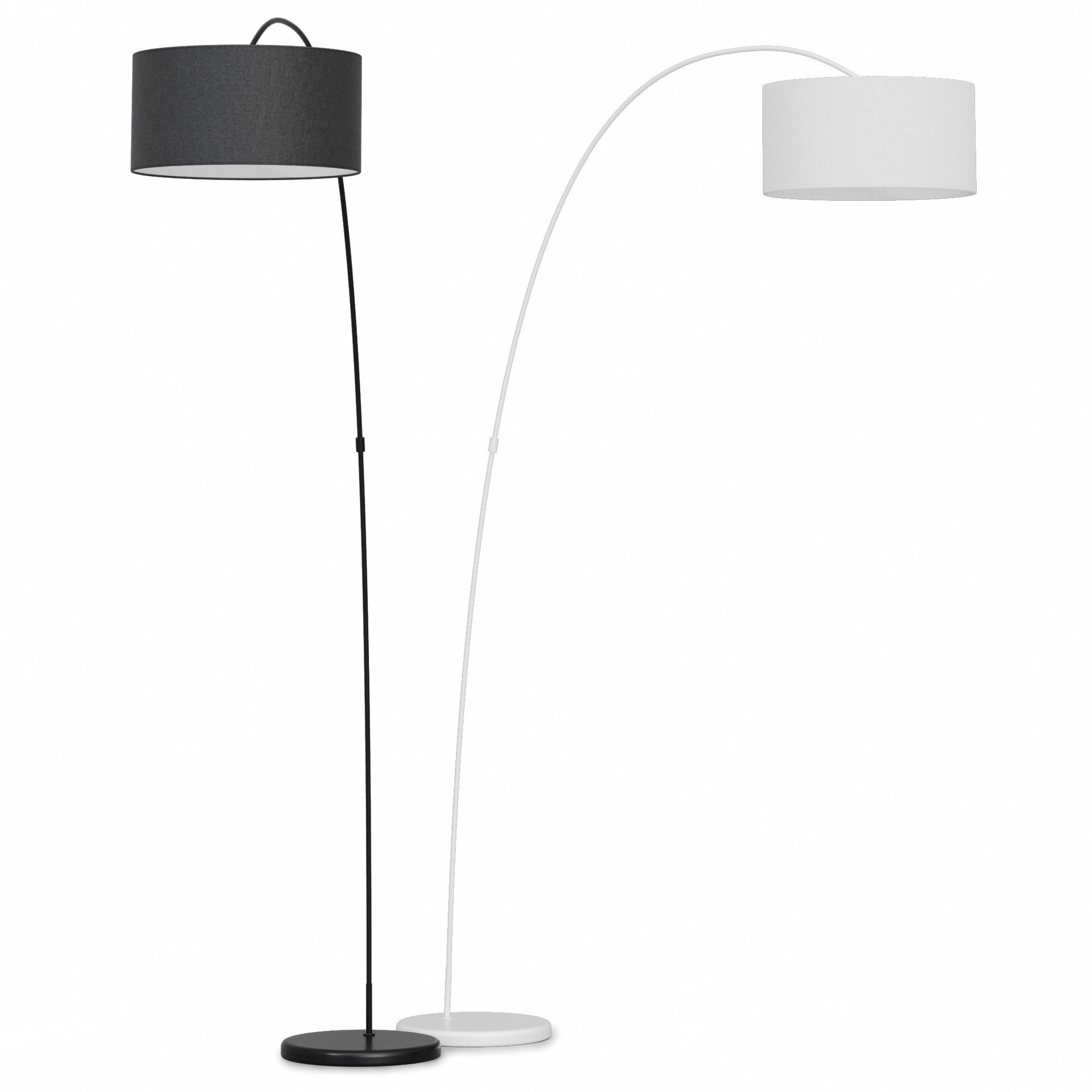 Floor lamp Faro Barcelona PAPUA 3D model_11