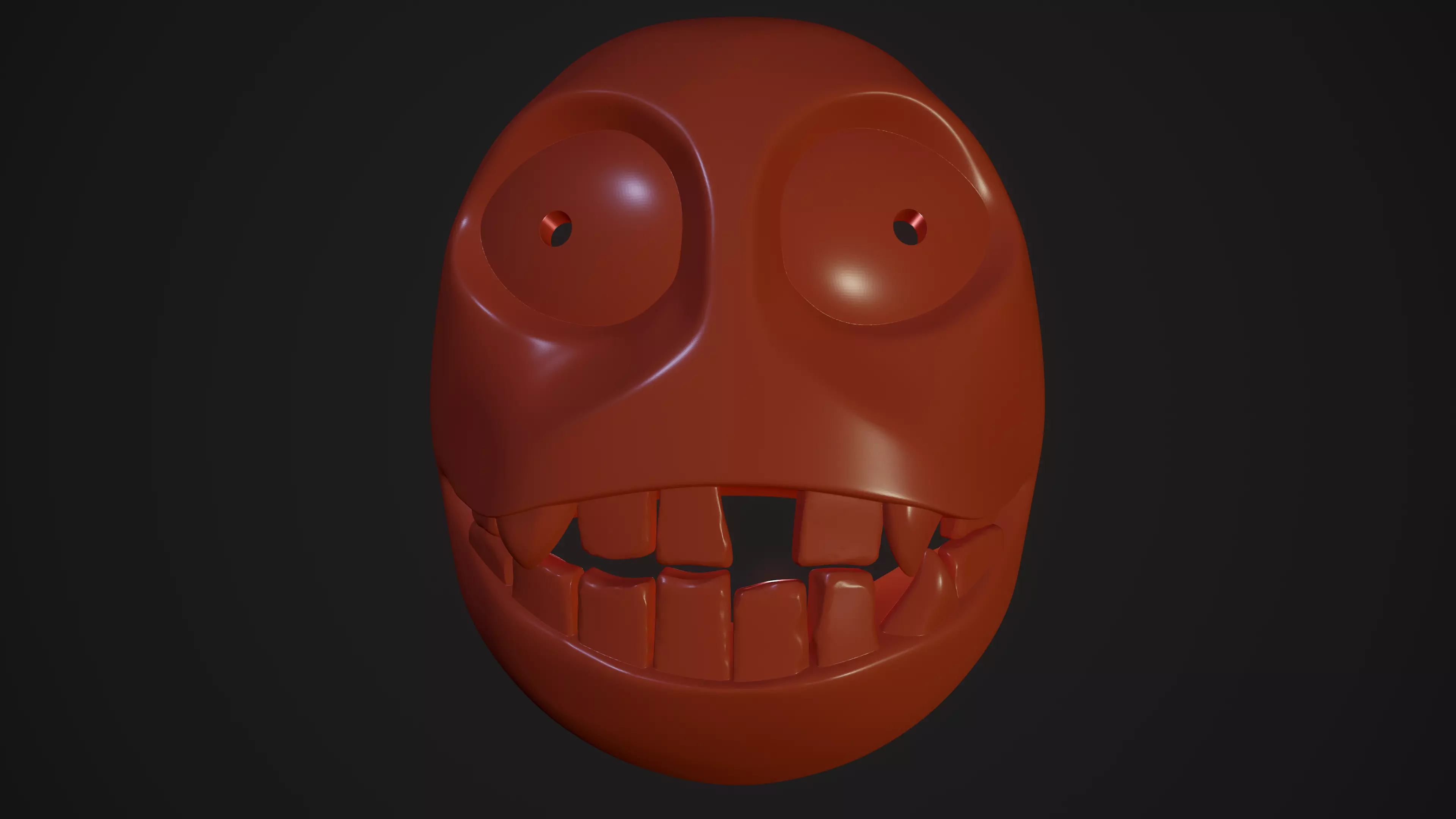 HALLOWEEN MASK 2023 COLLECTION-SINISTER SMILE 3D print model