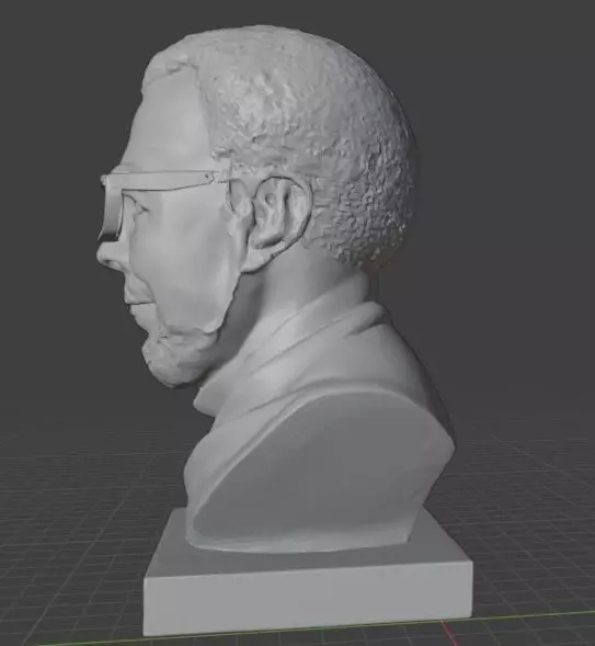James Earl Jones 3D print model