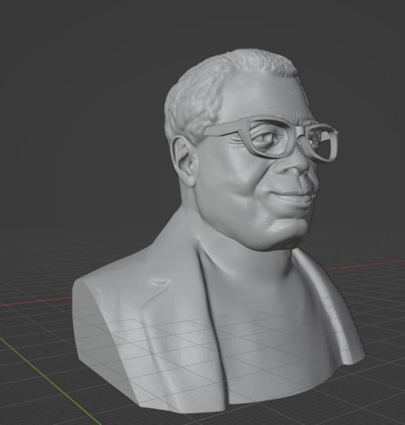 James Earl Jones 3D print model_17