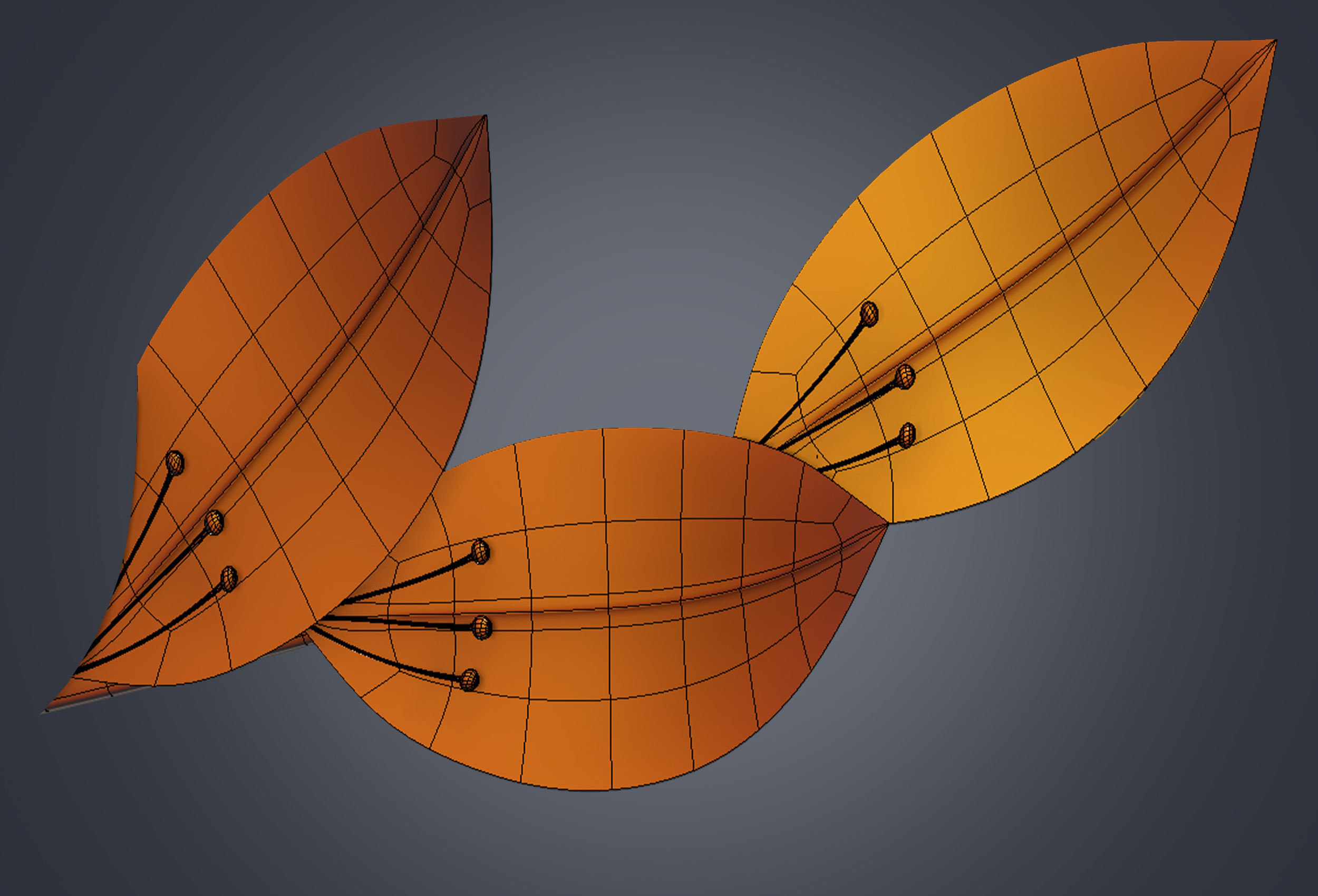 Laurel Wreath Low-poly 3D model_7