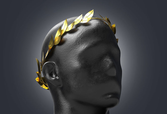 Laurel Wreath Low-poly 3D model