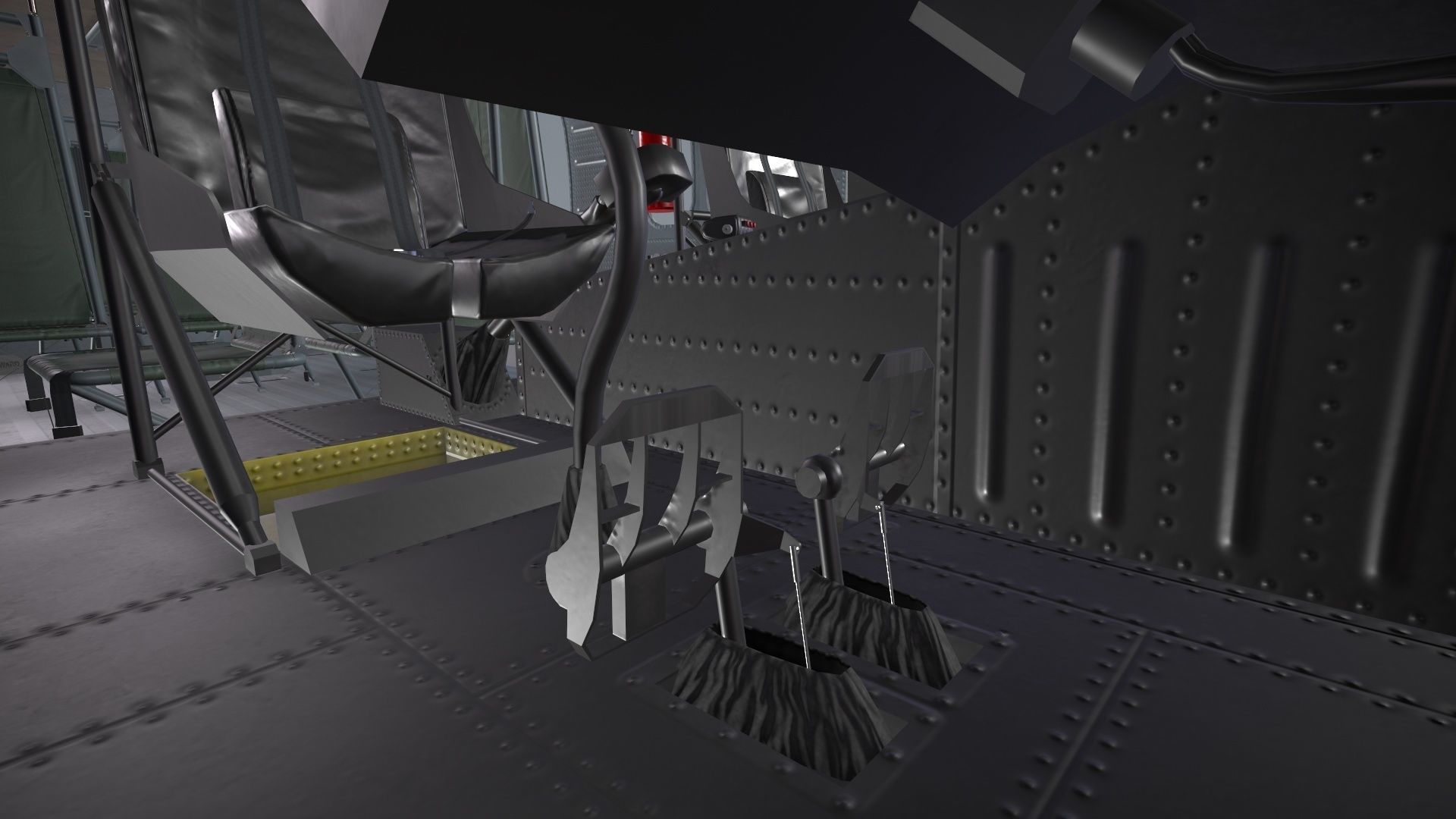 UH-60 Israel Static Low-poly 3D model_18