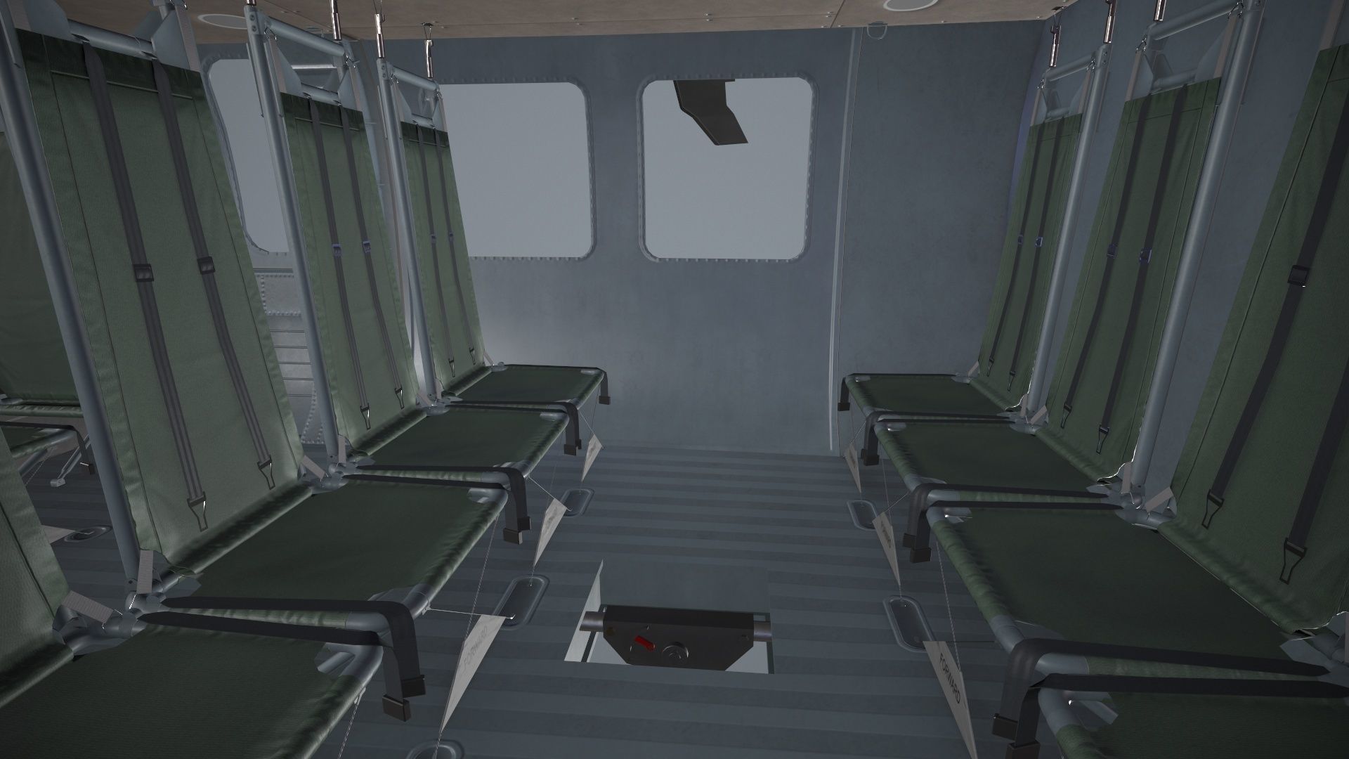 UH-60 Israel Static Low-poly 3D model_12