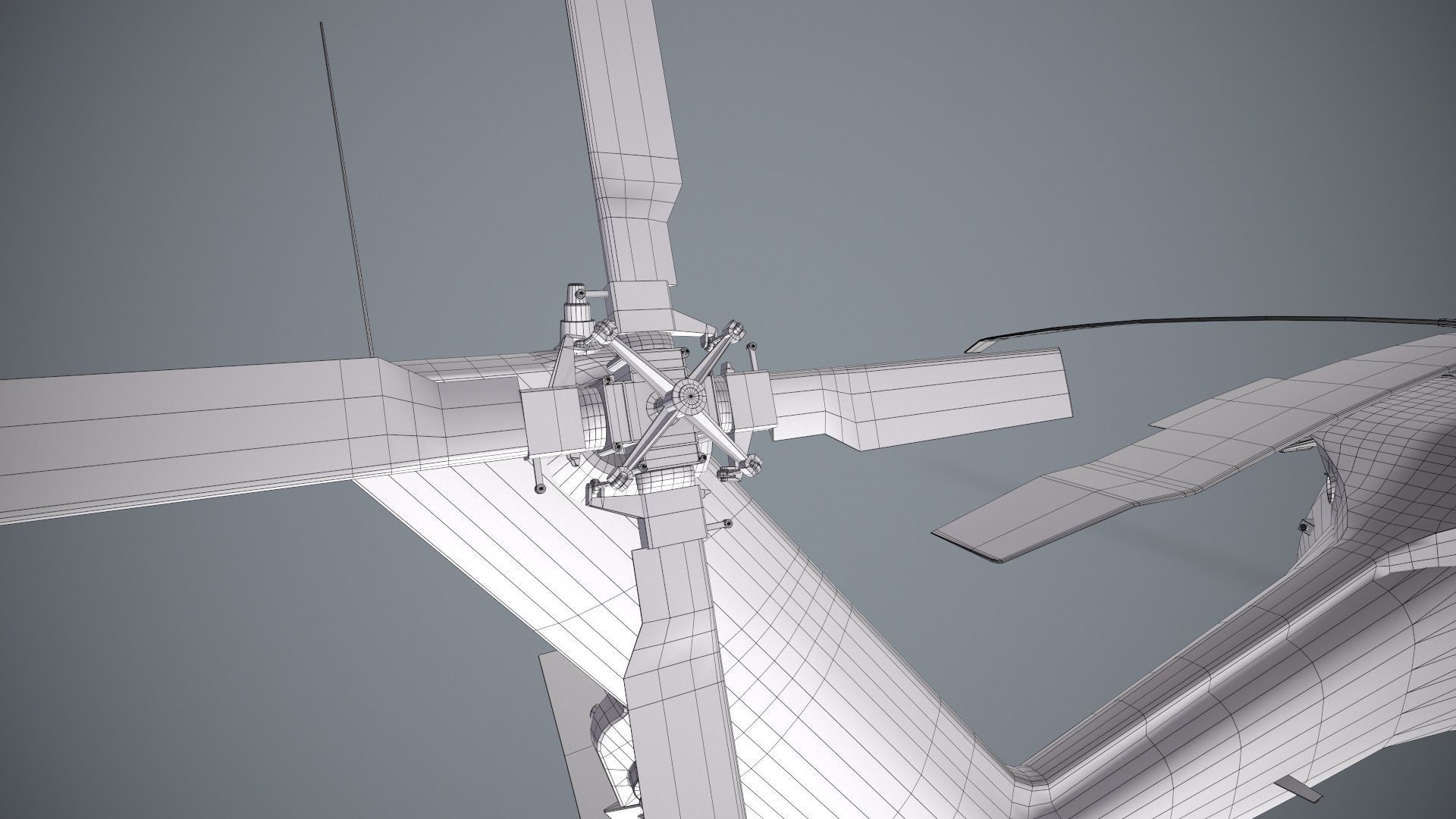 UH-60 Israel Static Low-poly 3D model_37