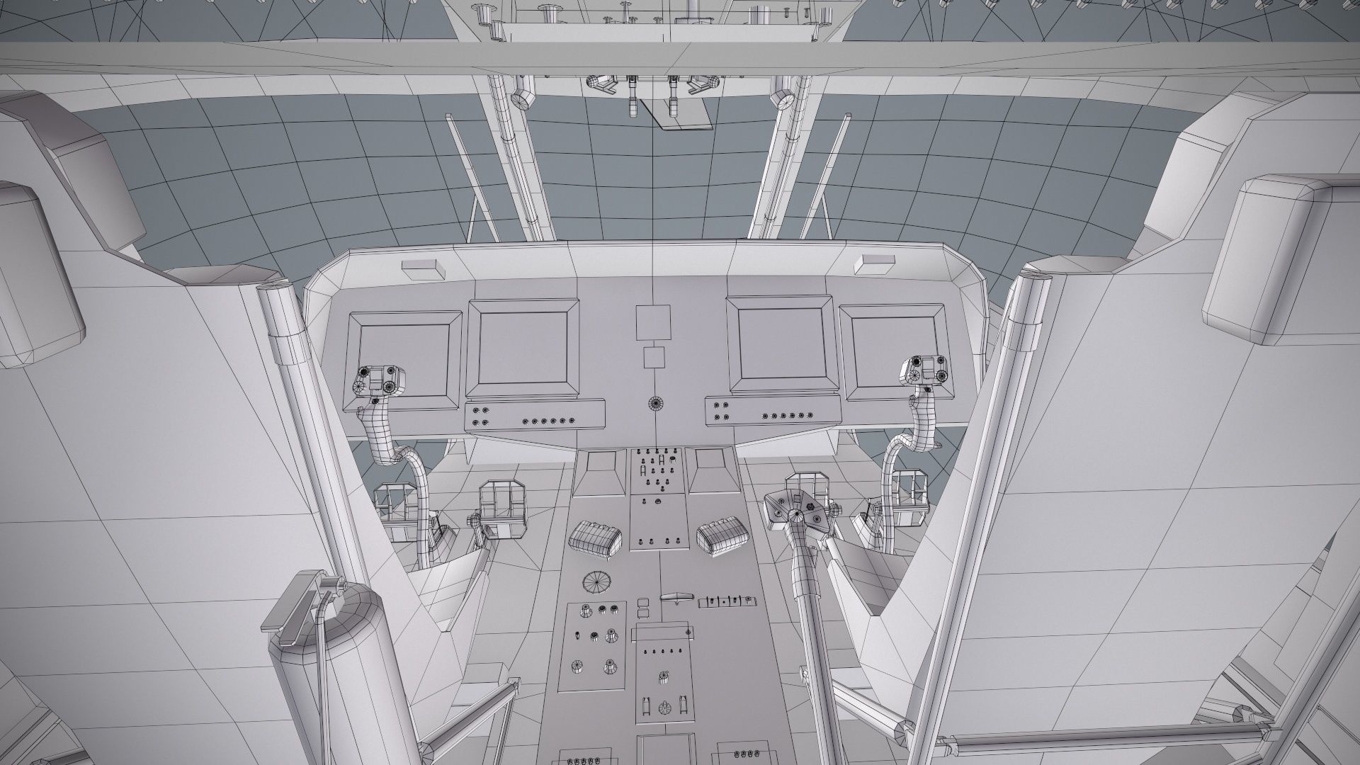 UH-60 Israel Static Low-poly 3D model_34