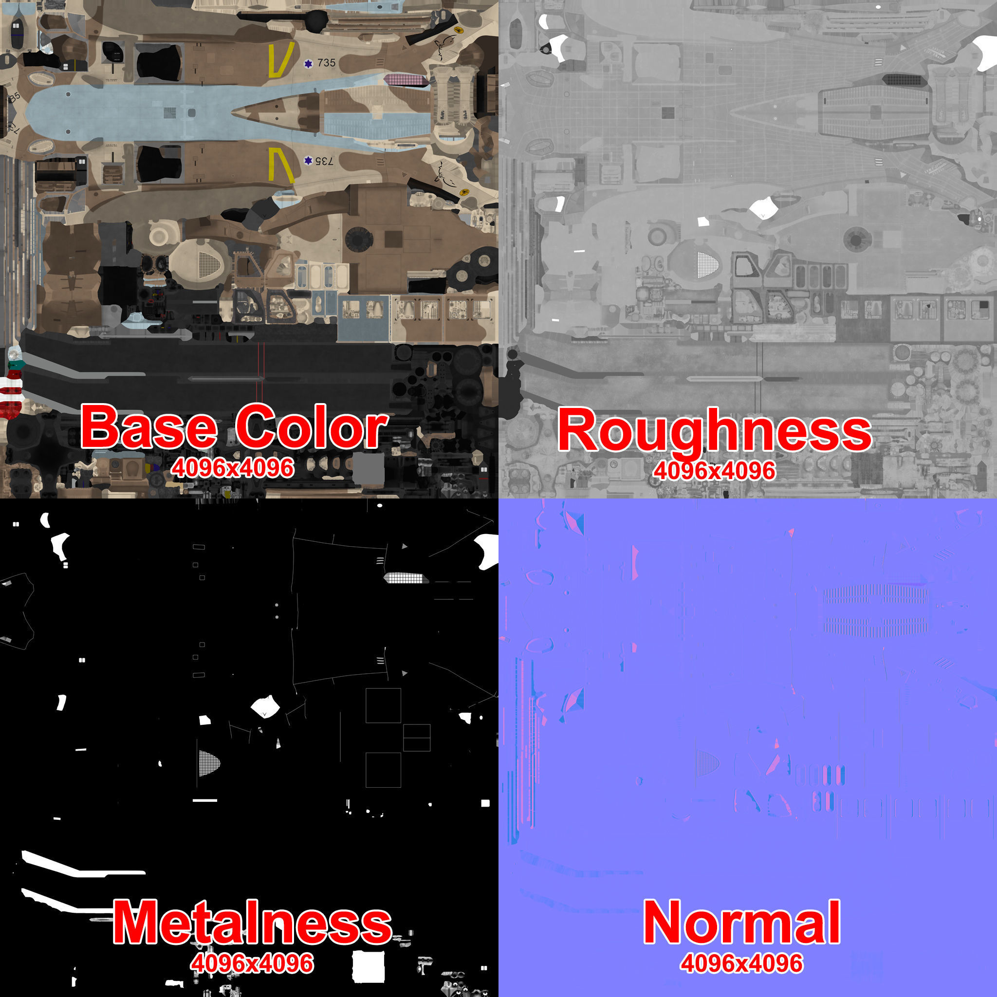 UH-60 Israel Static Low-poly 3D model_38