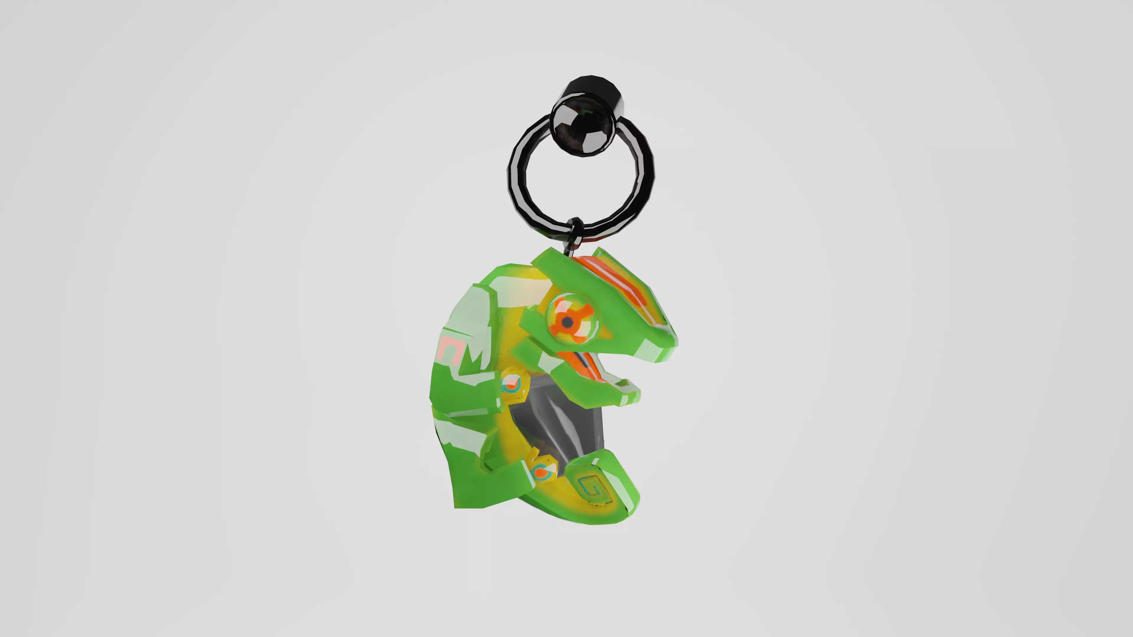 Apex Legends Chameleon Weapon Charm Low-poly 3D model