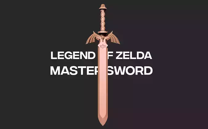 Master sword - Legend of zelda 3D print model
