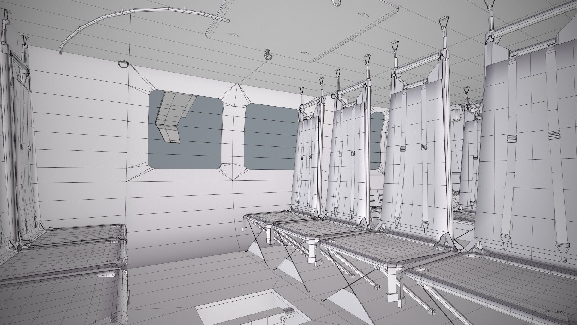 UH-60 Israel Basic Animation Low-poly 3D model_31