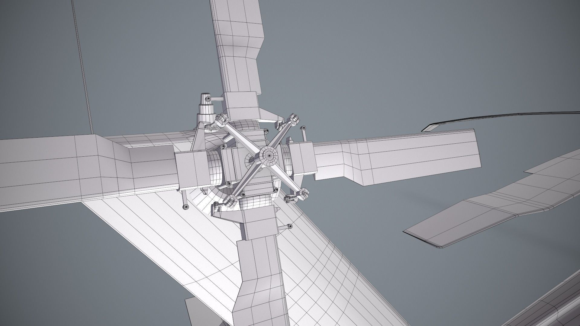 UH-60 Israel Basic Animation Low-poly 3D model_30