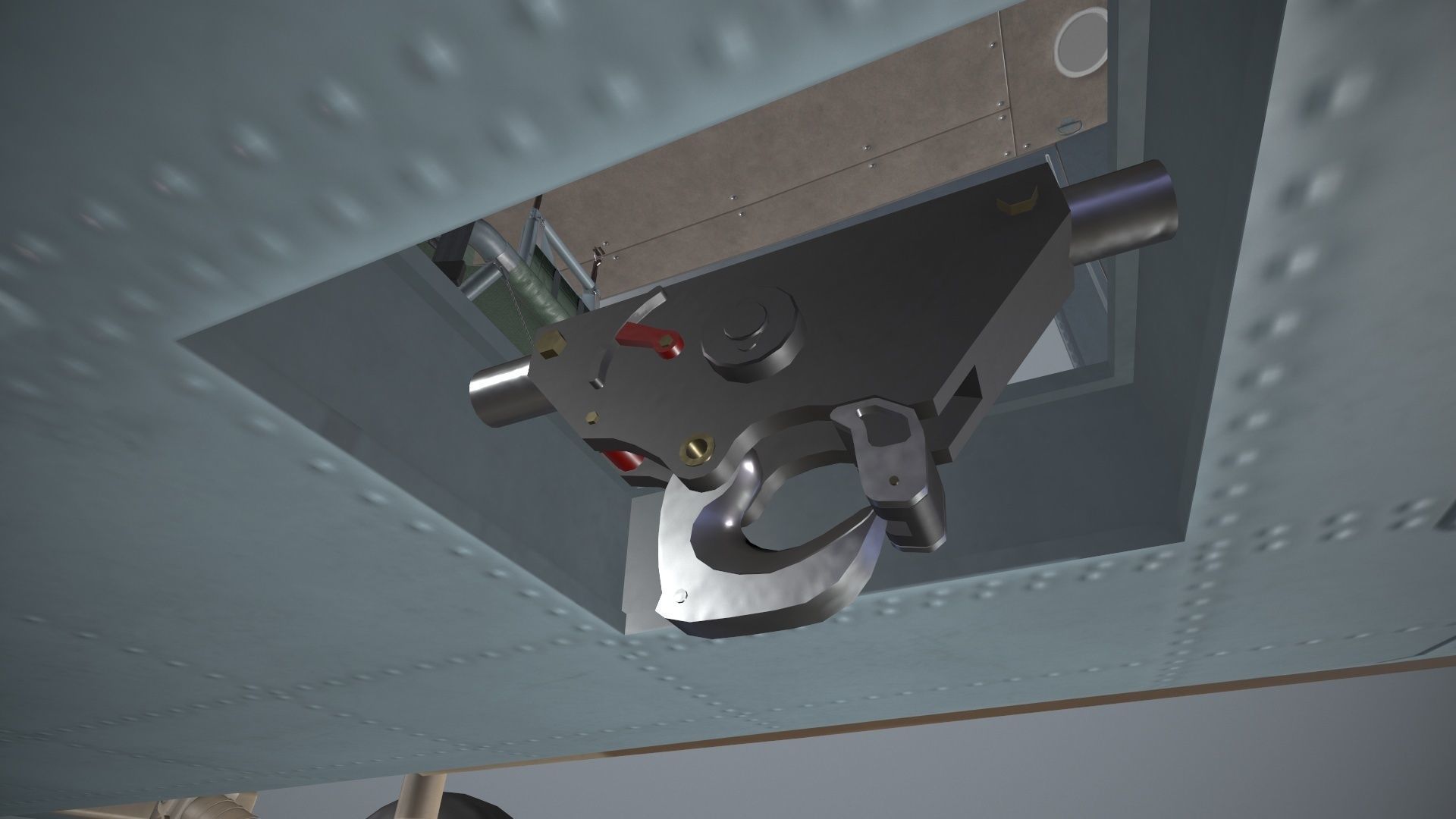 UH-60 Israel Basic Animation Low-poly 3D model_20