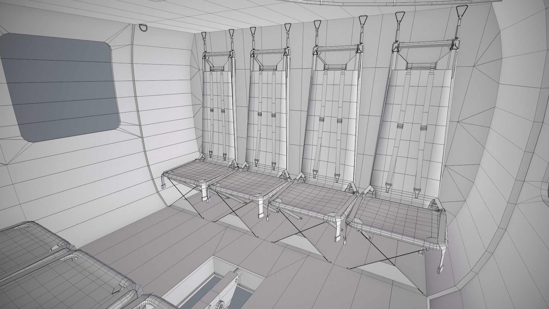 UH-60 Israel Basic Animation Low-poly 3D model_32