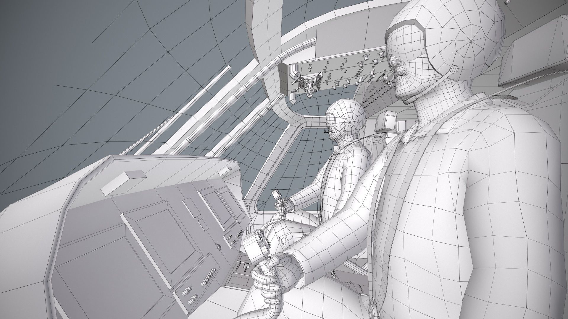 UH-60 Israel Basic Animation Low-poly 3D model_33