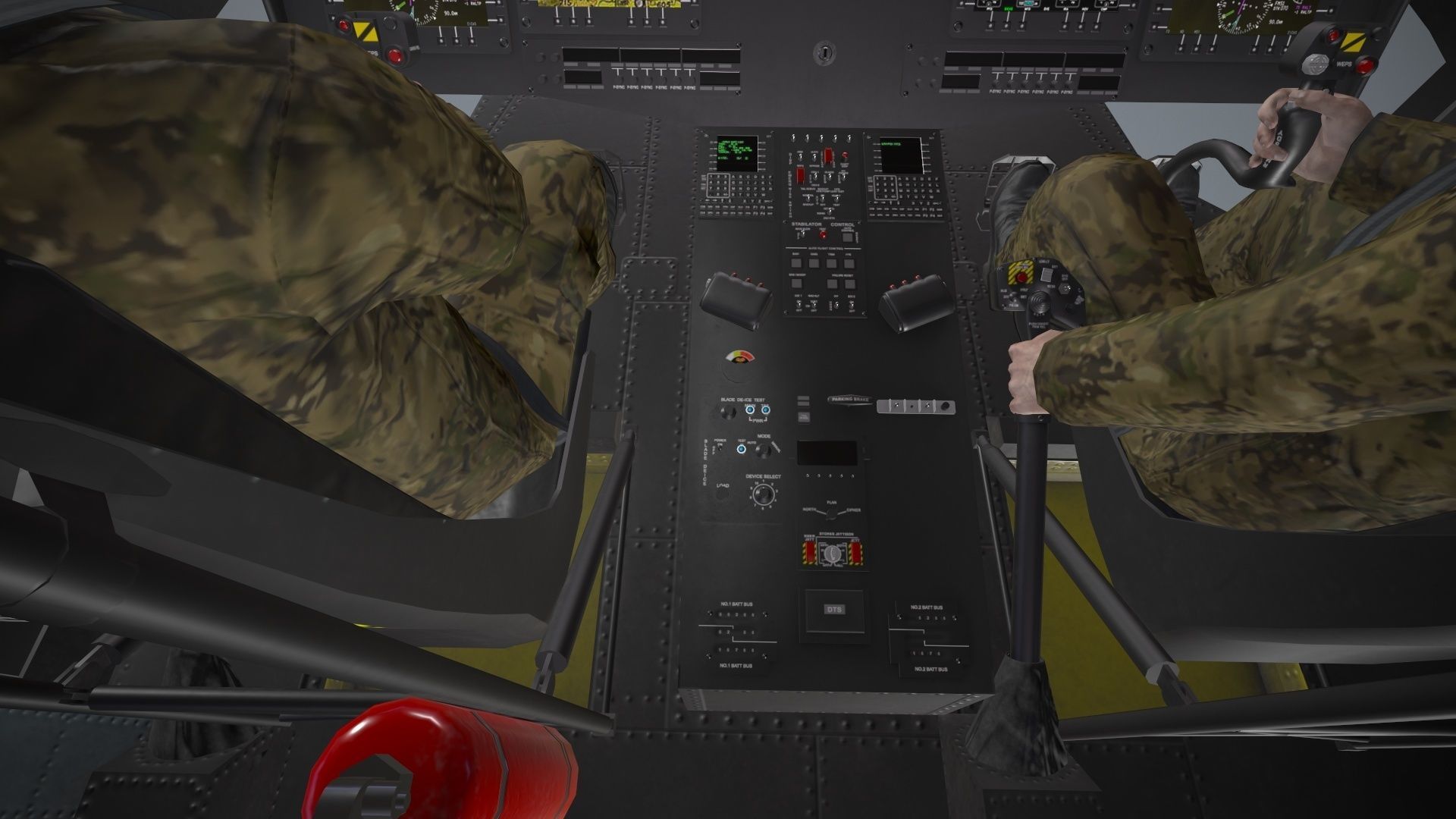 UH-60 Israel Basic Animation Low-poly 3D model_21