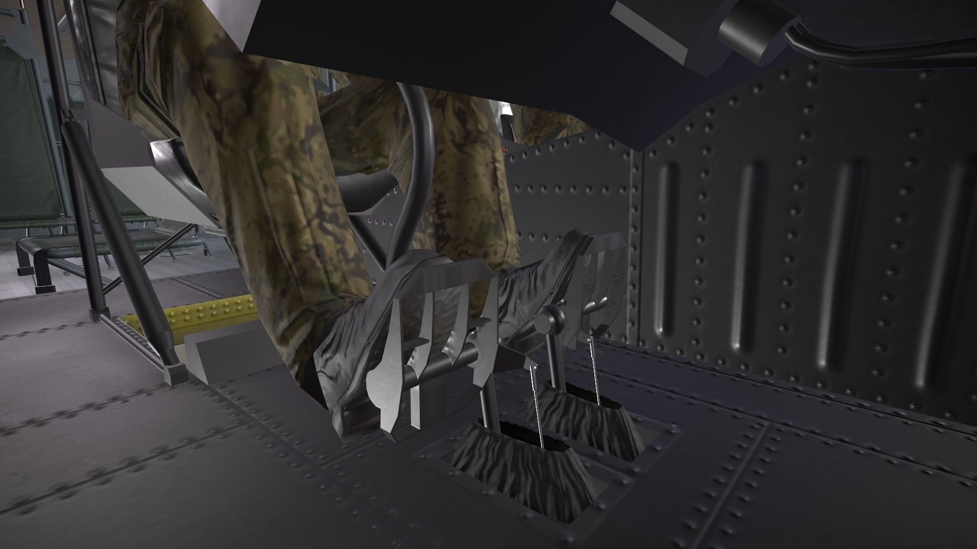 UH-60 Israel Basic Animation Low-poly 3D model_18