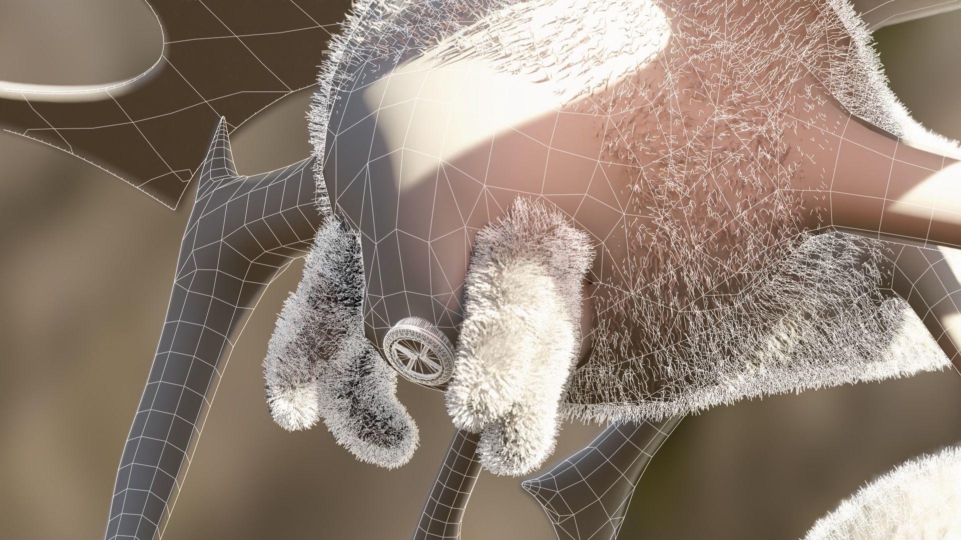 Ben 10 Stinkfly Classic with Wings Animation Low-poly 3D model_5