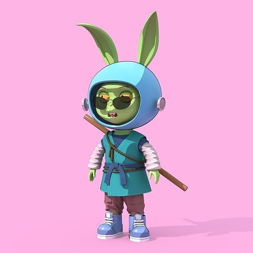 Bunny Collection 966 3D model