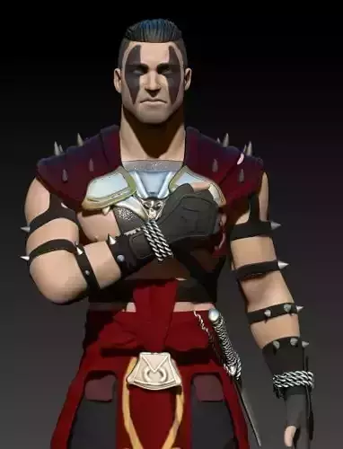 Reiko Mortal Kombat 1 MK Fan Art 3D Print 3D 