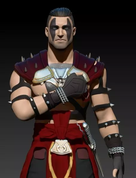 Reiko Mortal Kombat 1 MK Fan Art 3D Print 3D 3D print model