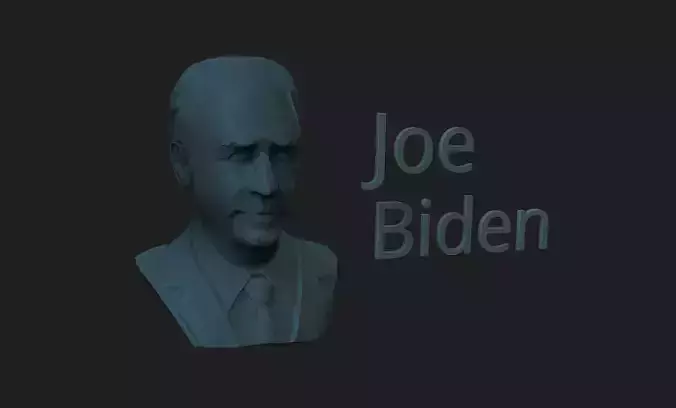 Joe Biden 3D print model