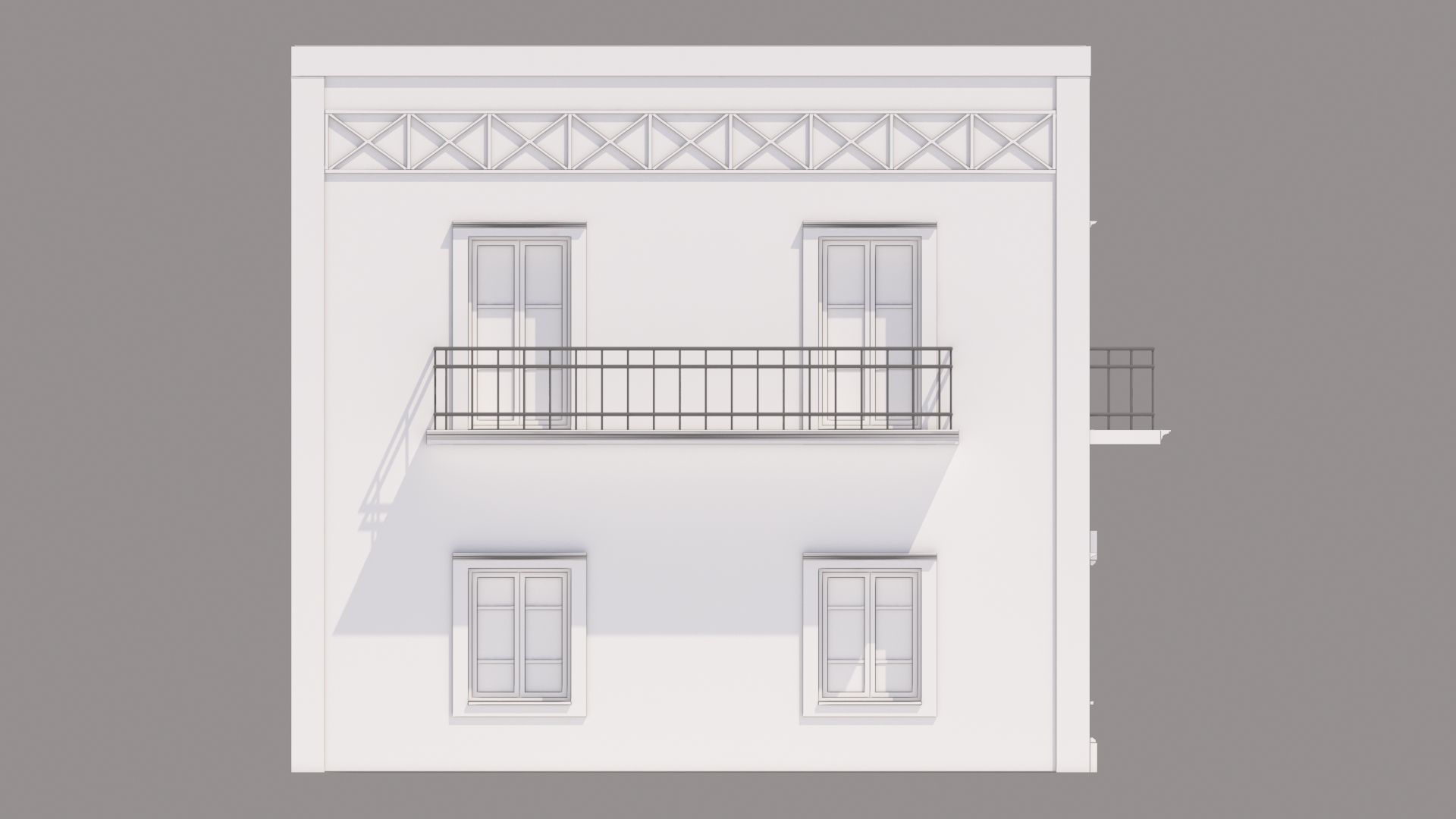 Mexican House 3D model_12