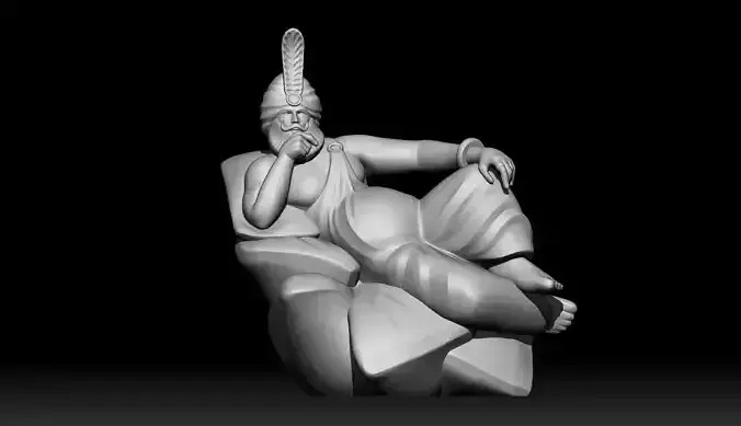 Sultan - Sitting on the couch 