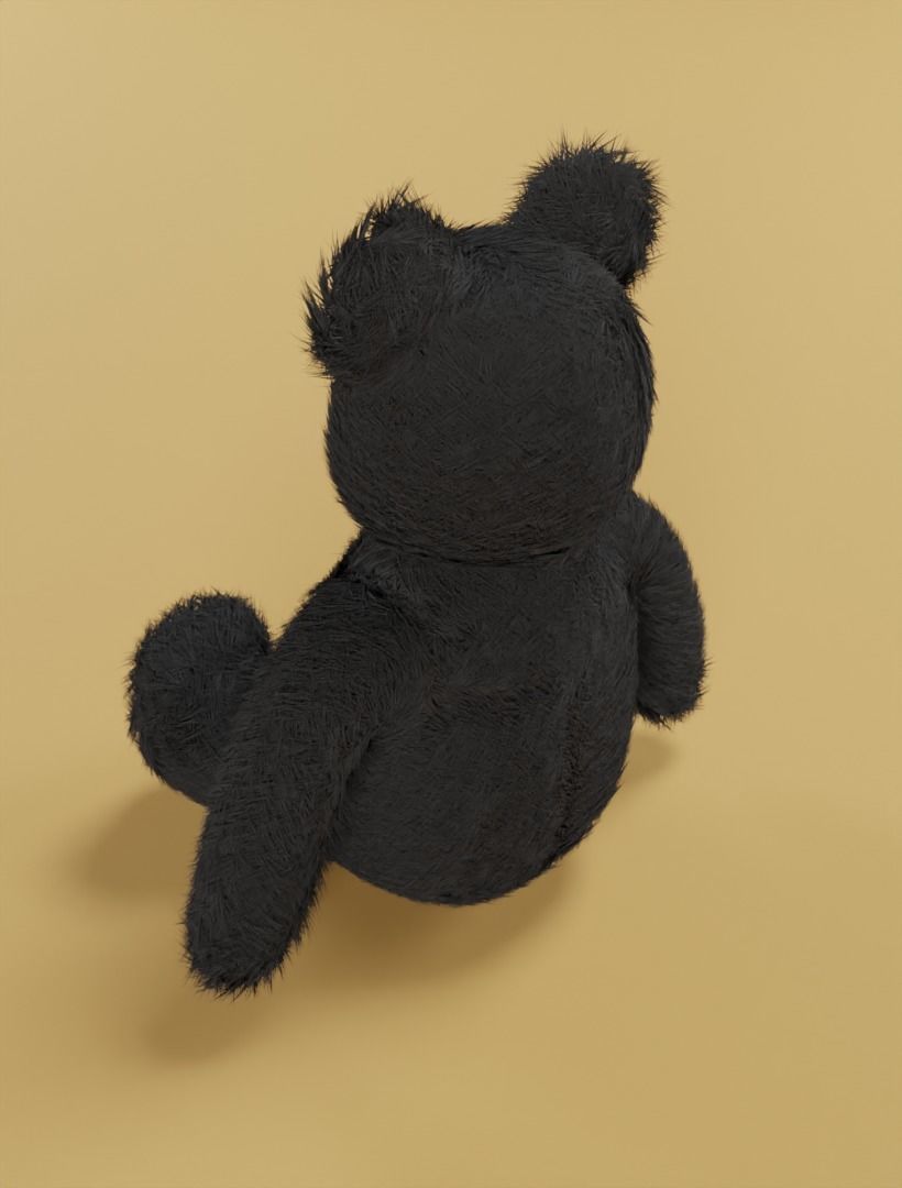 Taddy bears set 3D model 3D model_29