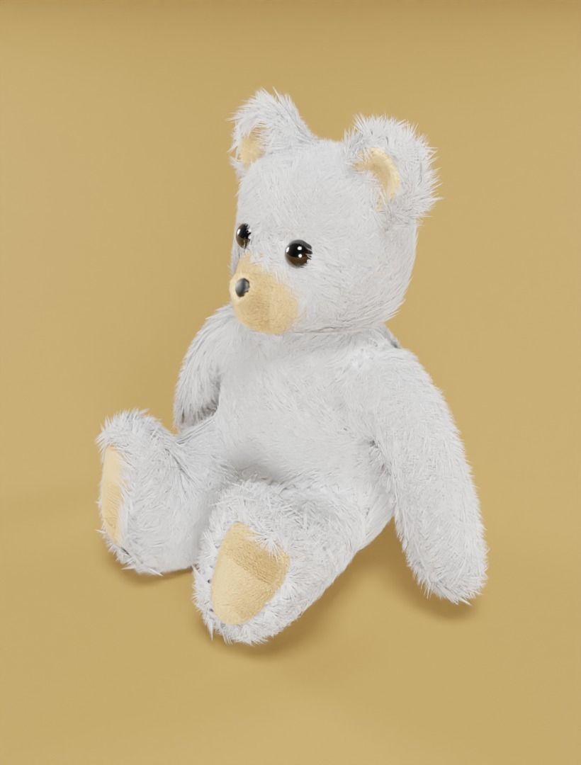 Taddy bears set 3D model 3D model_18