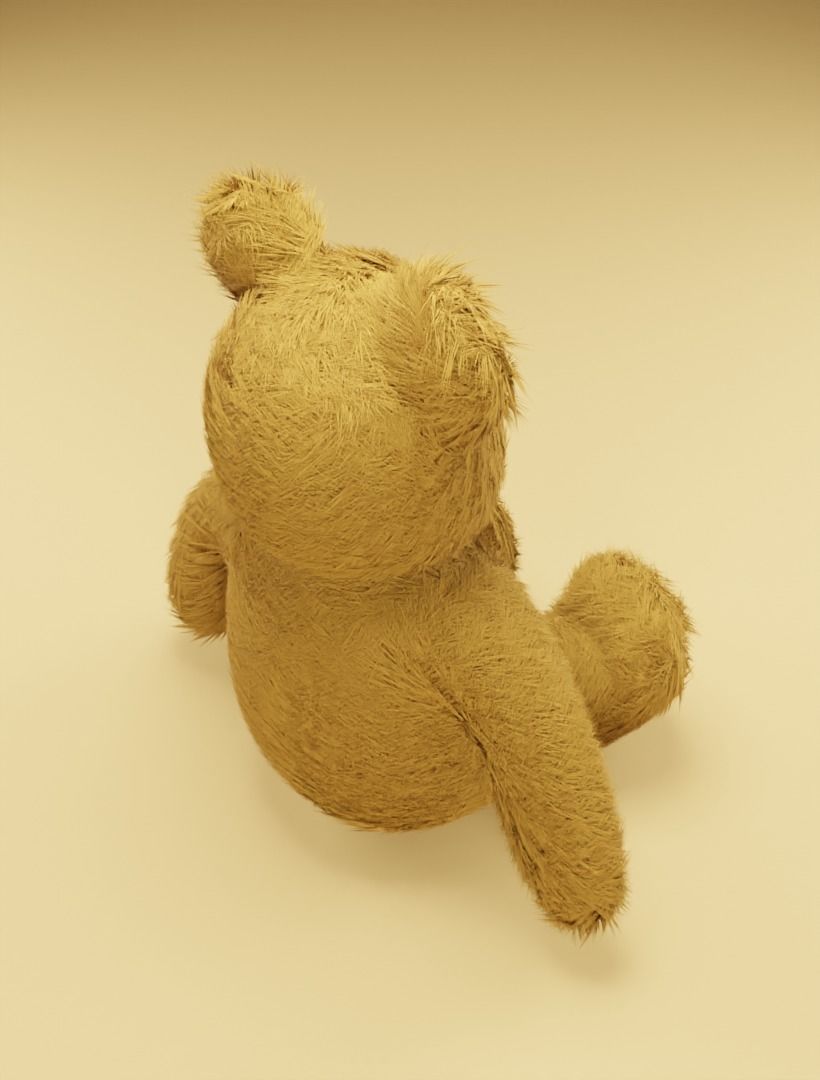 Taddy bears set 3D model 3D model_6