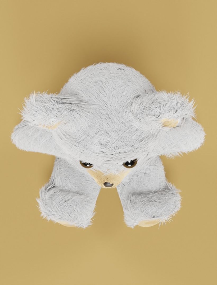 Taddy bears set 3D model 3D model_12