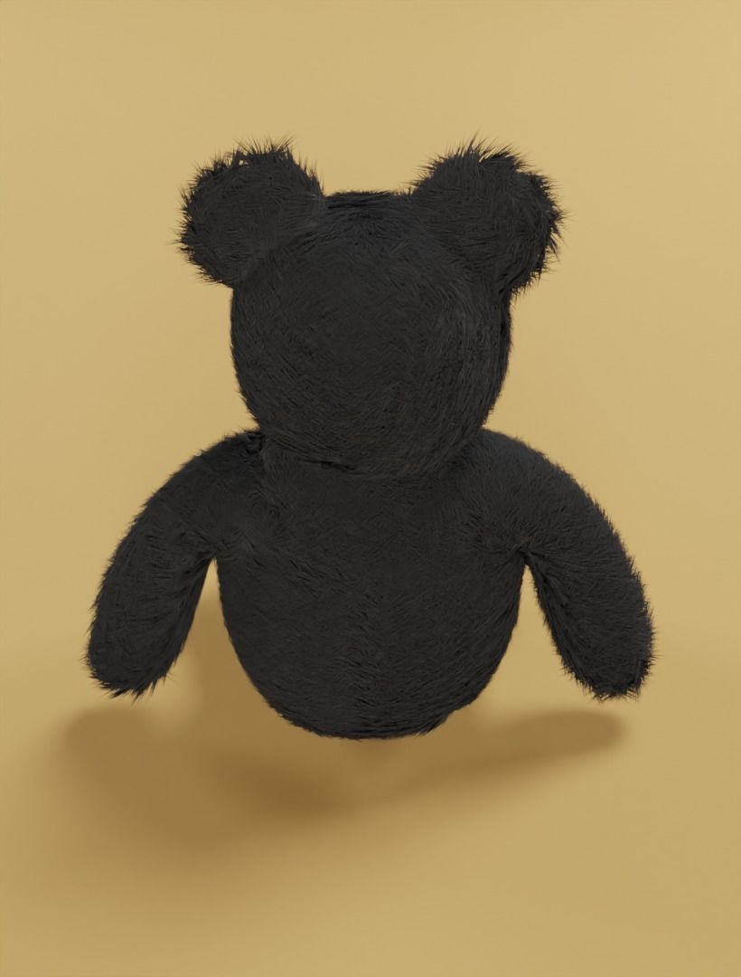 Taddy bears set 3D model 3D model_25