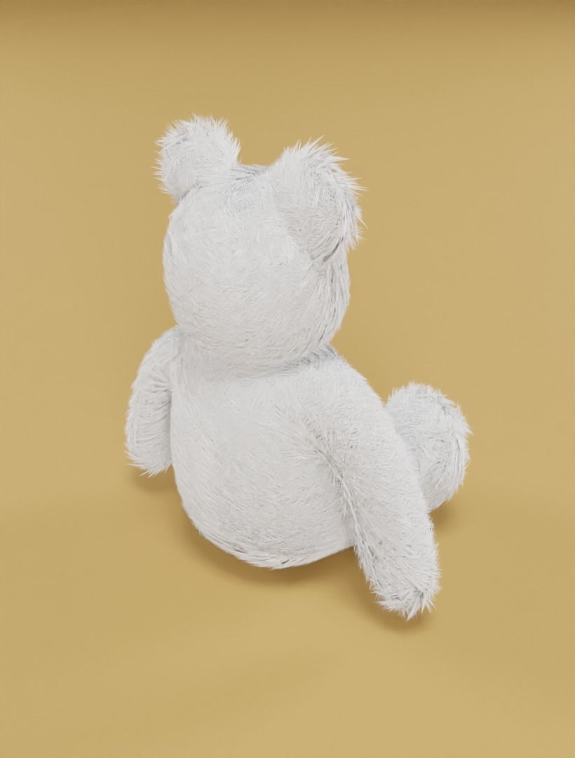 Taddy bears set 3D model 3D model_16