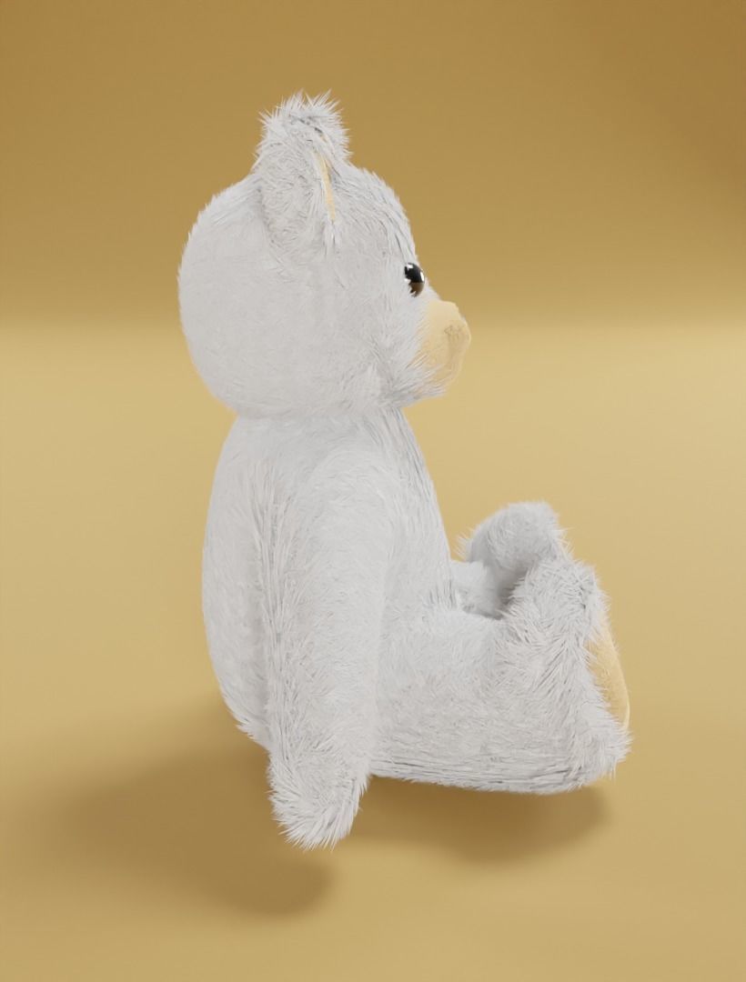 Taddy bears set 3D model 3D model_13