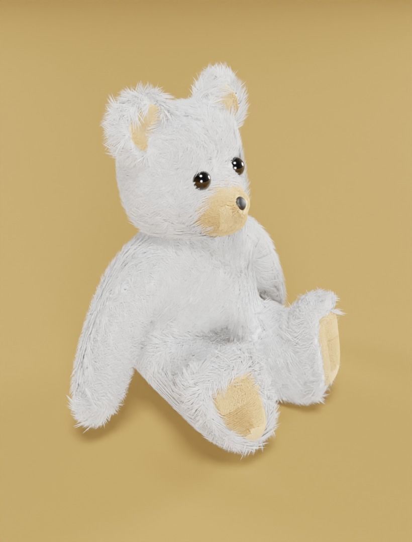 Taddy bears set 3D model 3D model_17