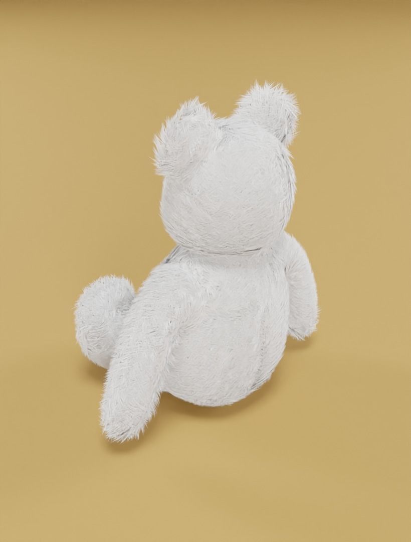 Taddy bears set 3D model 3D model_19