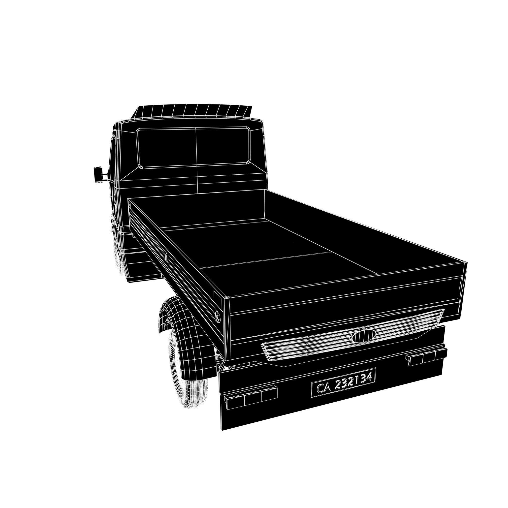 Truck 3D model_9