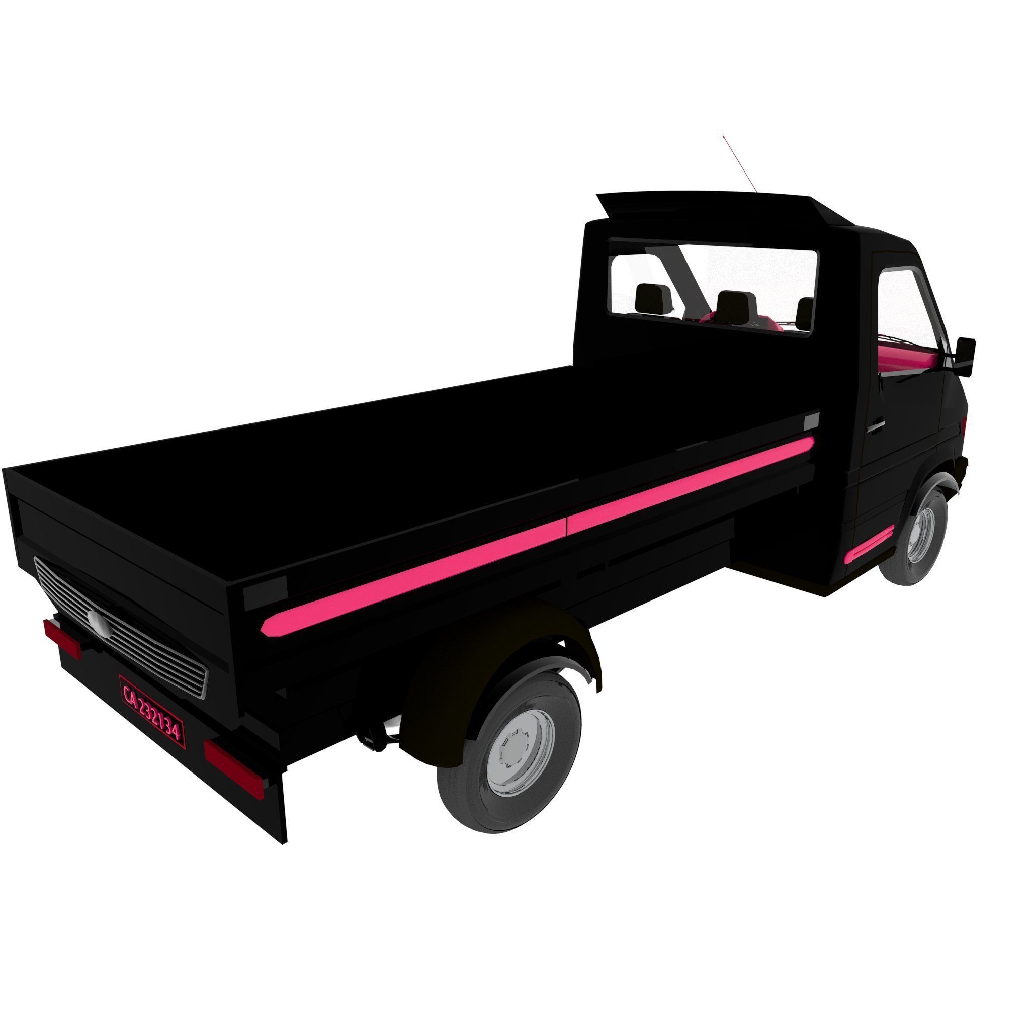Truck 3D model_5