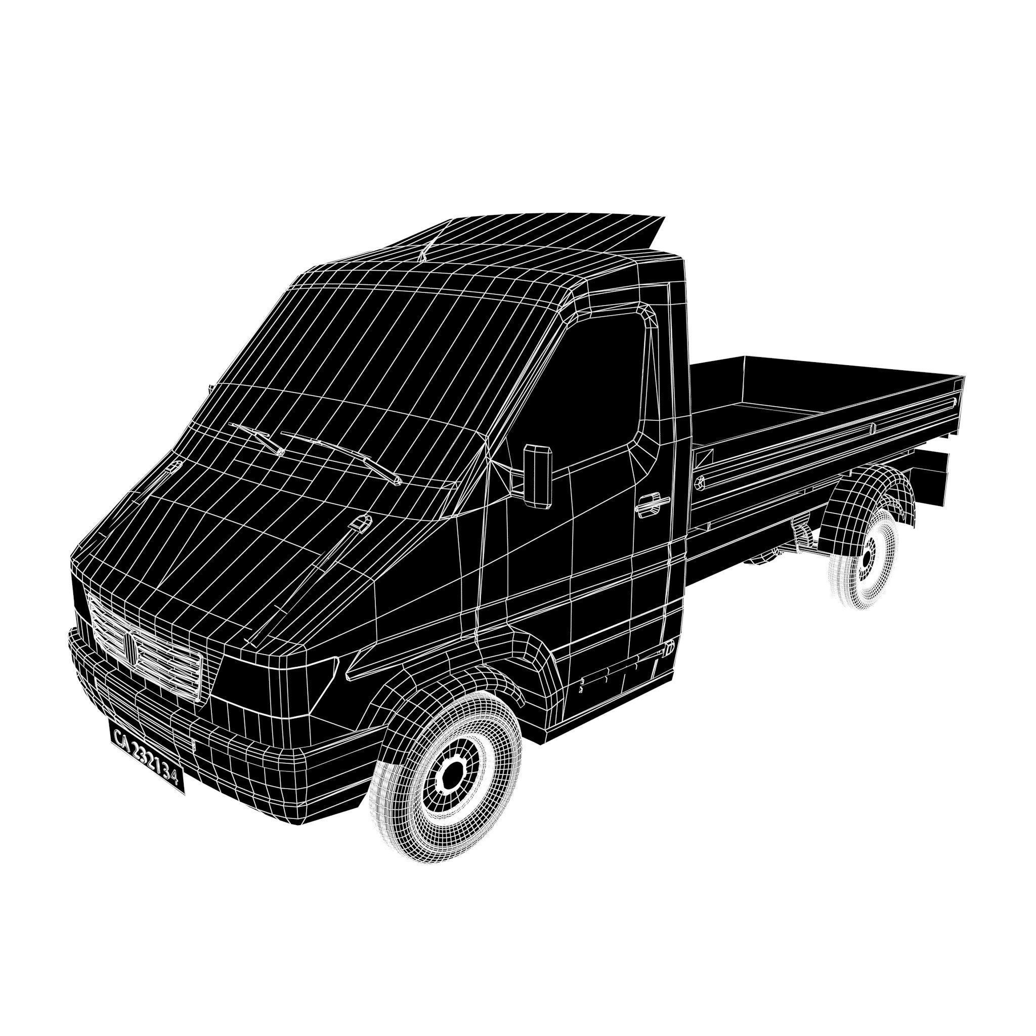 Truck 3D model_11