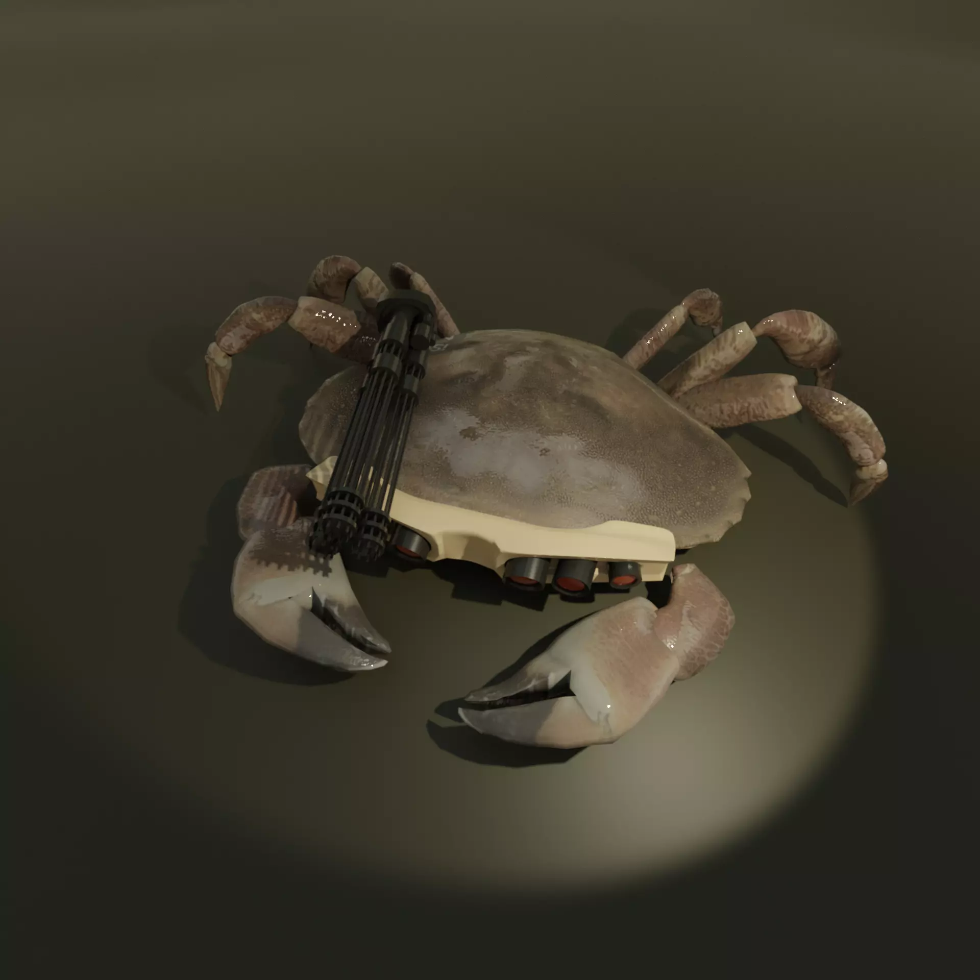 Cyber Crab 3D model_0